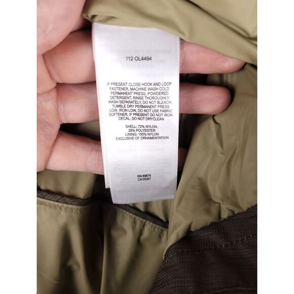 Mountain Hardwear Rain Jacket Women's Large Genevera Full Zip Hooded Waterproof - Picture 5 of 7